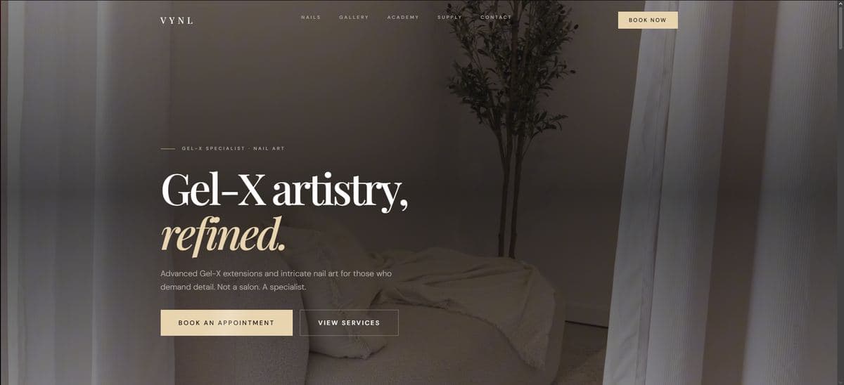 Screenshot of www.vynl.com.au